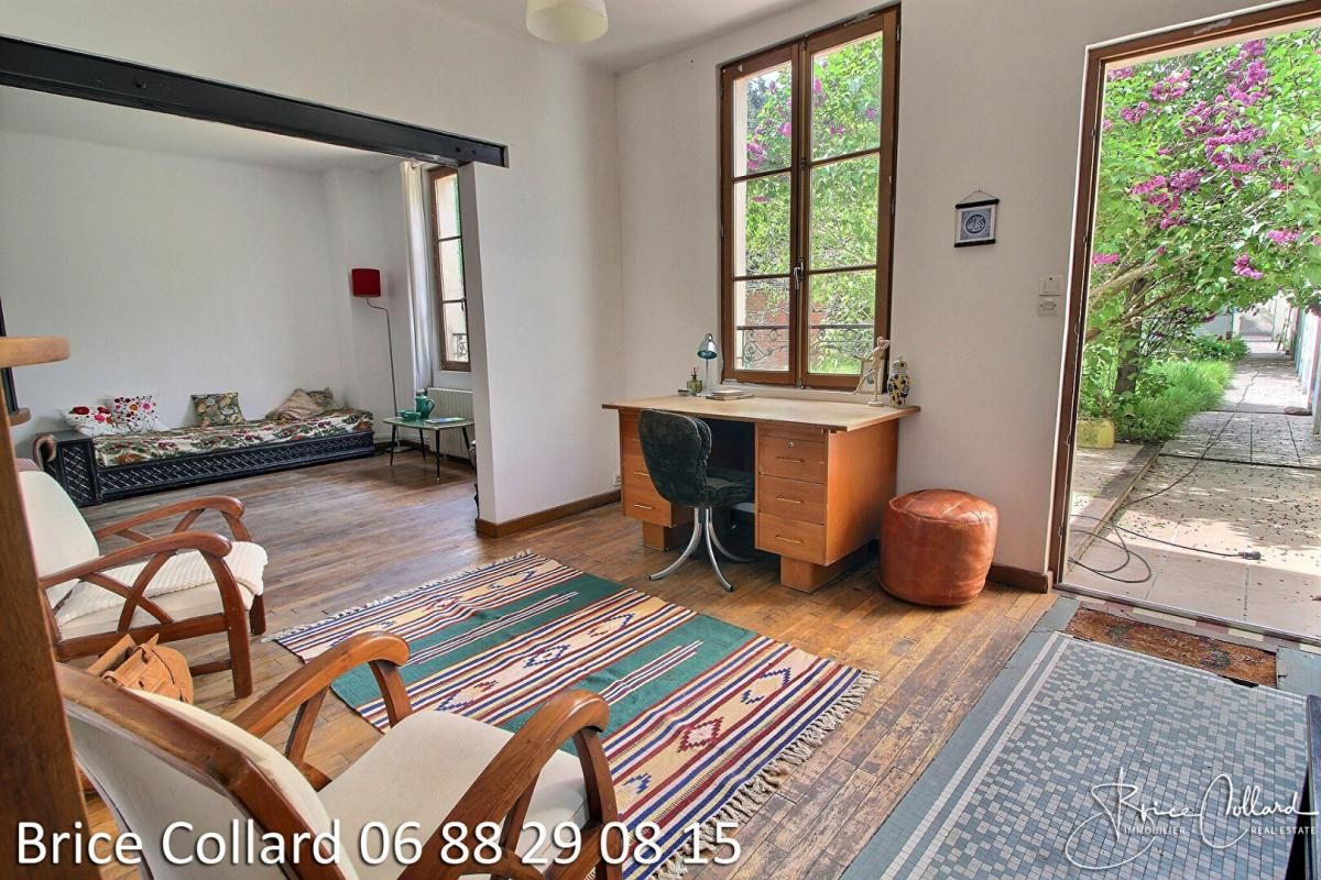 60100 CREIL Maison de ville 2 chambres, bureau, jardin, garage