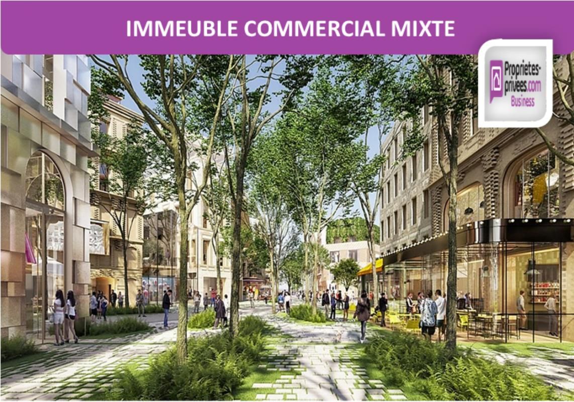 ROUEN AGGLOMERATION ROUEN - Immeuble commercial mixte 650 m², LOUE 1
