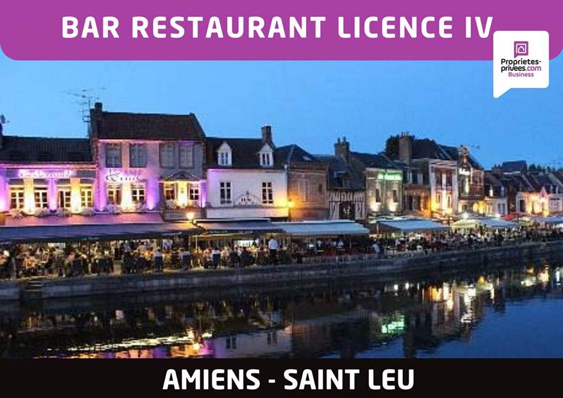 80000 AMIENS - BAR, RESTAURANT 110 m², 60 places