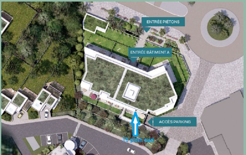 LA SEYNE-SUR-MER Appartement T3 - 55 m2 - 323 000   - La Seyne-sur-mer Quartier l'aiguillette 3