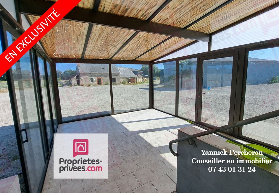 NOYANT Maison de ferme sur 3000m² 3