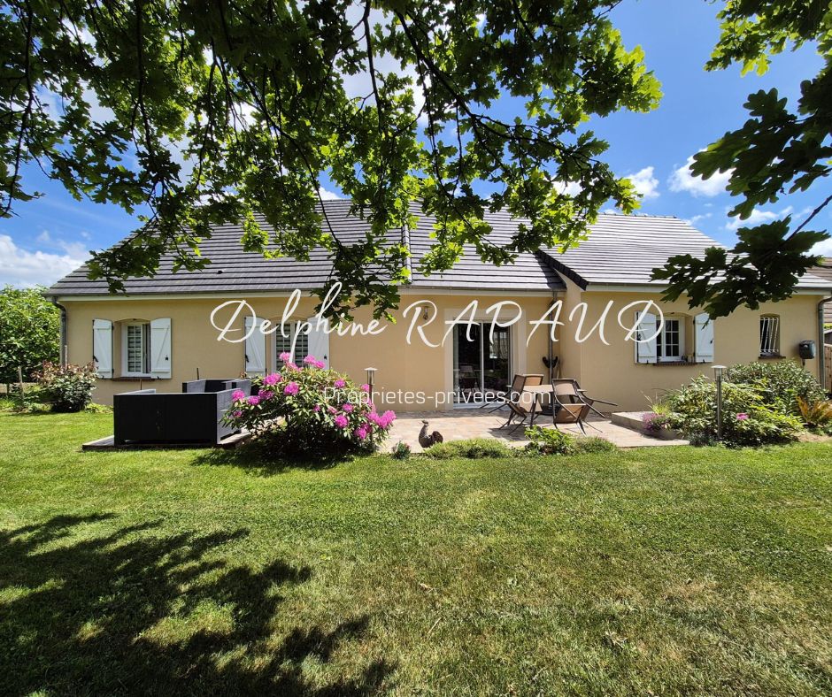 Maison contemporaine de plain-pied - 4 chambres