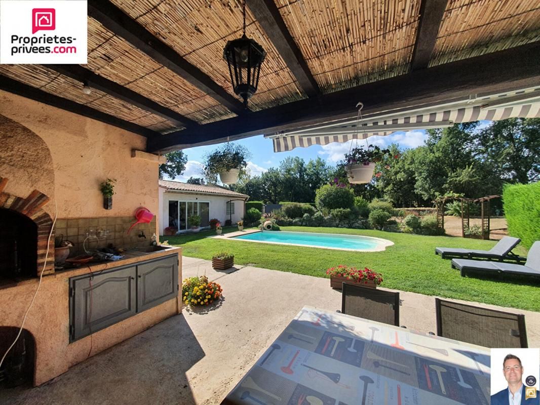 SAINT-CEZAIRE-SUR-SIAGNE VILLA 5 PIECES 171 m2 PISCINE, GARAGE ET DEPENDANCE 4