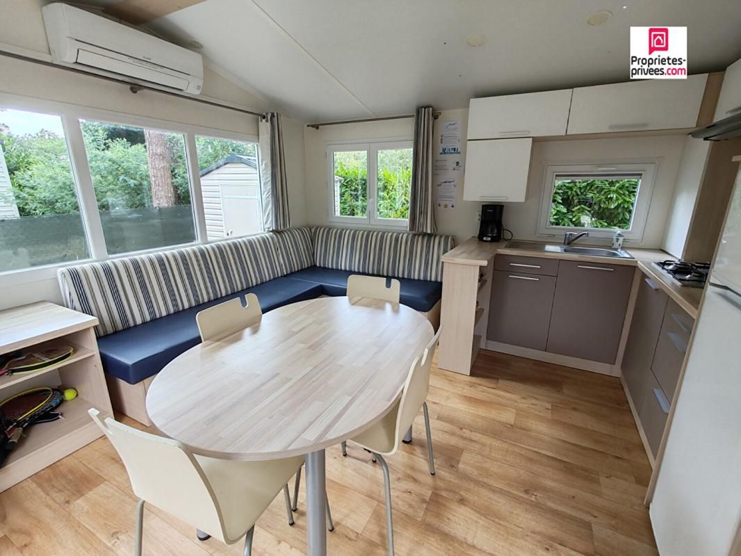 MARCILLY-SUR-EURE MARCILLY SUR EURE 27810 Mobil home aménagé, équipé et son terrain en pleine propriété - 2 chambres - Cabanon de jardin - Terrain - 66500 HAI 2