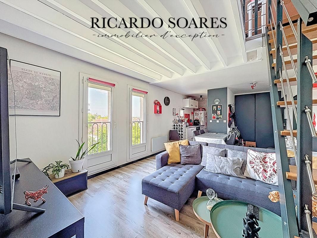 PONT-SAINTE-MAXENCE 60700 PONT-SAINTE-MAXENCE (SARRON) - DUPLEX T3 60m2 / RESIDENCE PRIVÉE / SEJOUR DOUBLE / CHAMBRE AVEC DRESSING / BUREAU 2