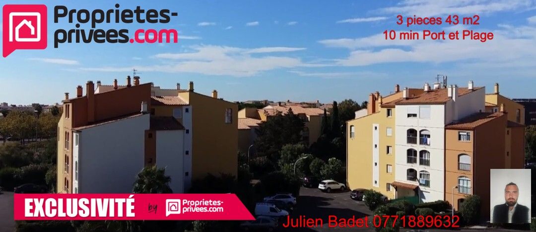 AGDE Appartement meublé Agde 3 pièce(s) 40 m2 1