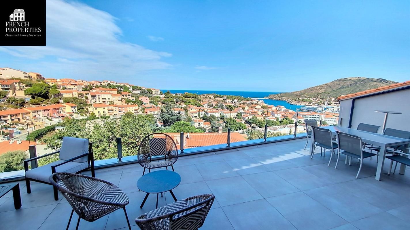 PORT-VENDRES Villa architecte vue mer 1