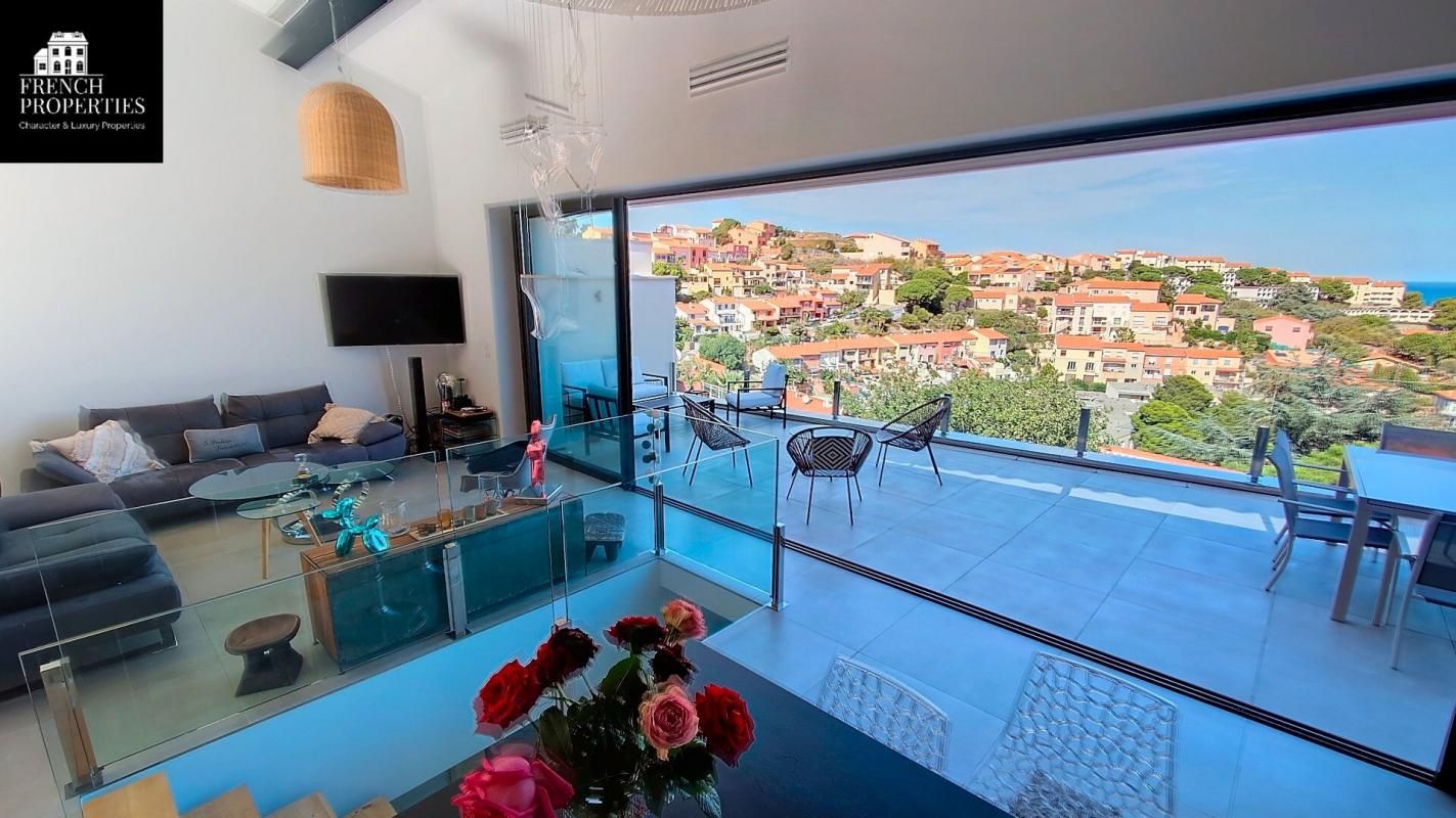 PORT-VENDRES Villa architecte vue mer 3