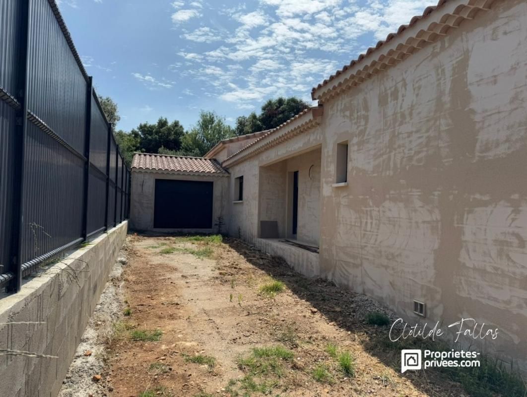MORNAS VILLA à terminer - 160m² habitables avec garage, sur les hauteurs de Mornas 2
