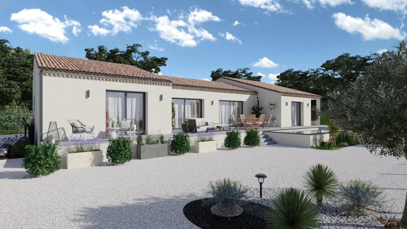 MORNAS VILLA à terminer - 160m² habitables avec garage, sur les hauteurs de Mornas 1