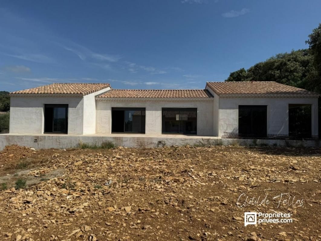 VILLA à terminer - 160m² habitables avec garage, sur les hauteurs de Mornas