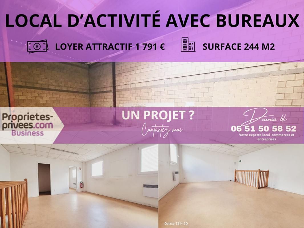 SAINT MAXIMIN - Local d'activité avec bureaux