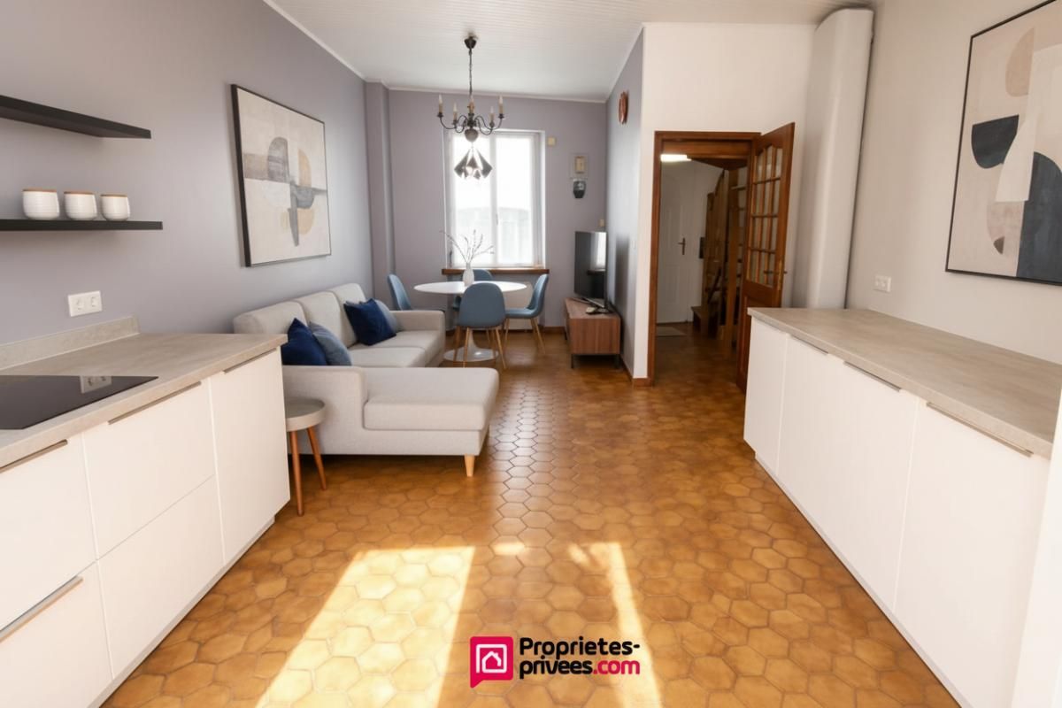 Maison de ville  80 m²  3 chambres  Terrasse  Centre-ville de Gonesse