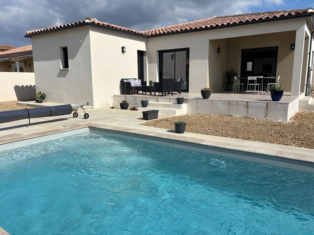 LEZIGNAN-CORBIERES Vente Villa 5 pièce(s) 128 m2 - plain pied avec garage - LEZIGNAN CORBIERES (11200) - 373 000 FAI 2