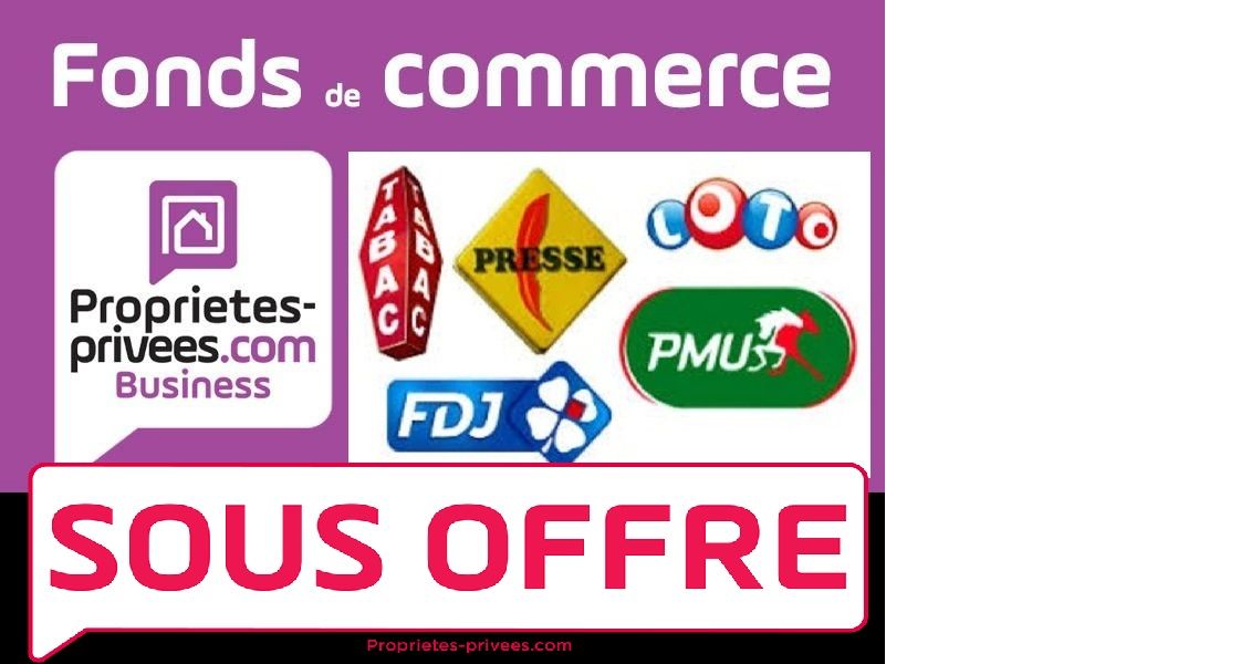 SECTEUR DREUX 28 - TABAC PRESSE FDJ PMU JEUX avec LOGEMENT
