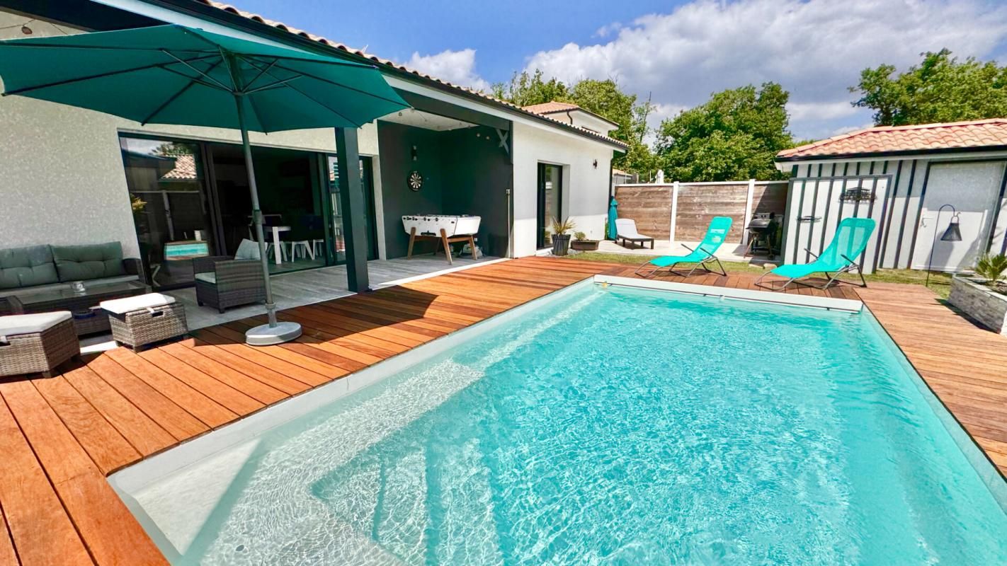 ANDERNOS-LES-BAINS Belle villa plain-pied avec piscine 2