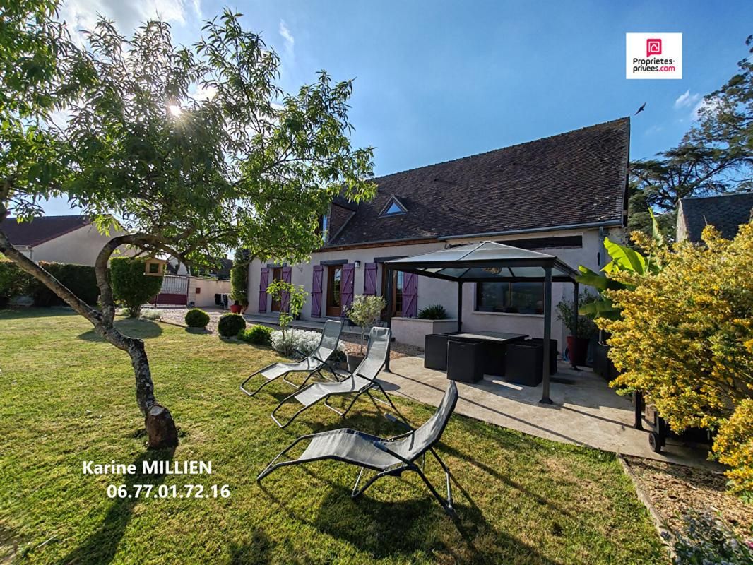 DIGNY DIGNY 28250 Maison individuelle - 1 étage - 4 chambres - Piscine hors-sol - Cabanon de jardin - Terrain - 228 000  HAI 2