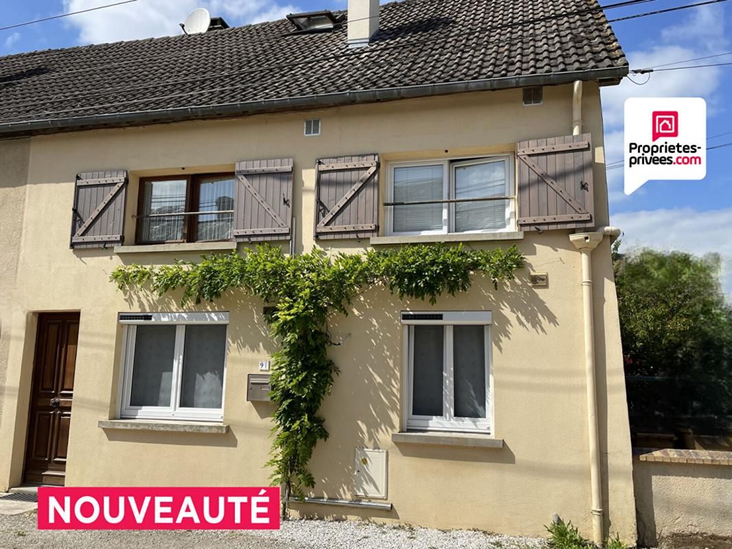 BOUTIGNY-PROUAIS Maison de village 4 pièce(s)110m2 3 chambres garage jardinet 239200 HAI 1