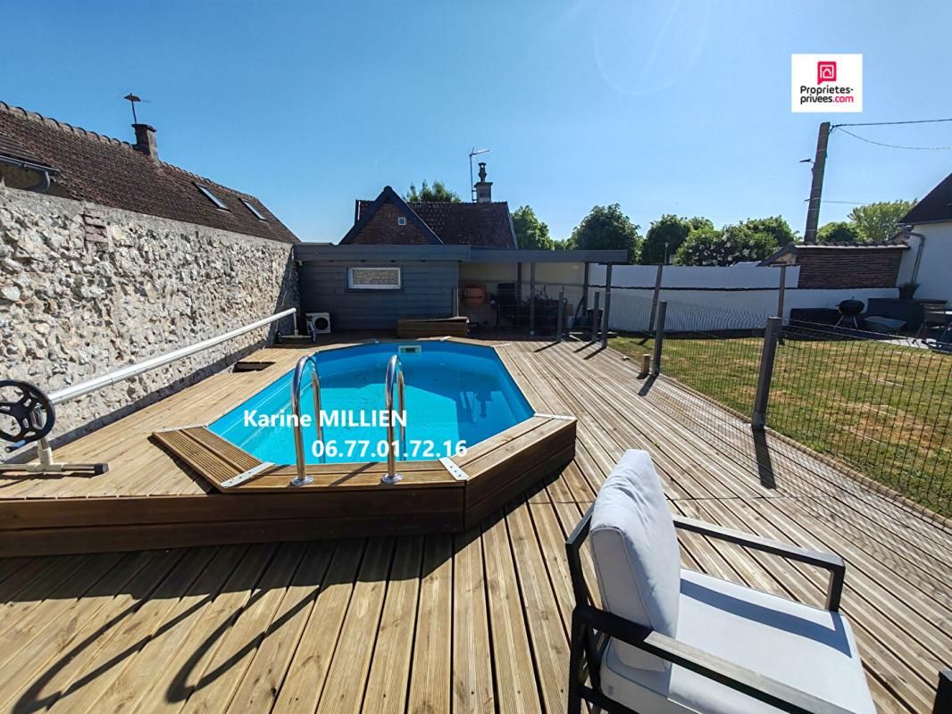 CHATEAUNEUF-EN-THYMERAIS CHATEAUNEUF EN THYMERAIS 28170 Maison rénovée - 1 étage - 4 chambres - Piscine hors sol - Terrain - 229 000 HAI 2