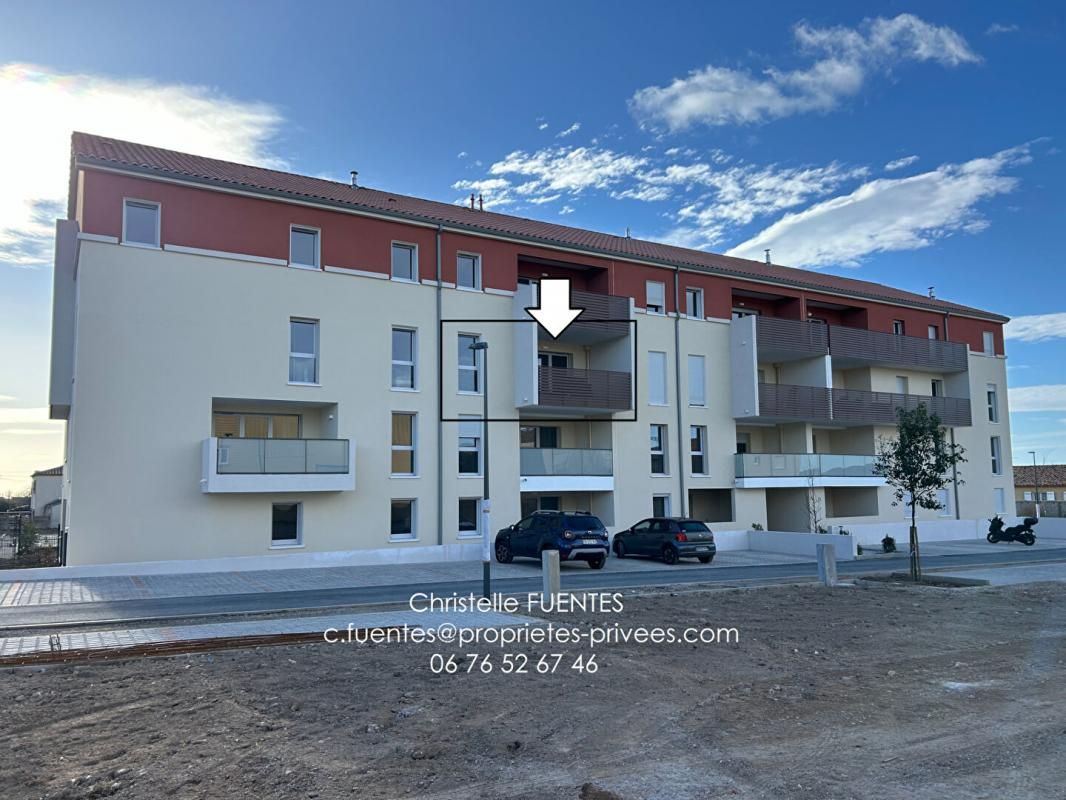 LOUPIAN HERAULT - LOUPIAN (34140) - APPARTEMENT EN RESIDENCE - T2 - 42M2 - TERRASSE - PARKING - CAVES 1