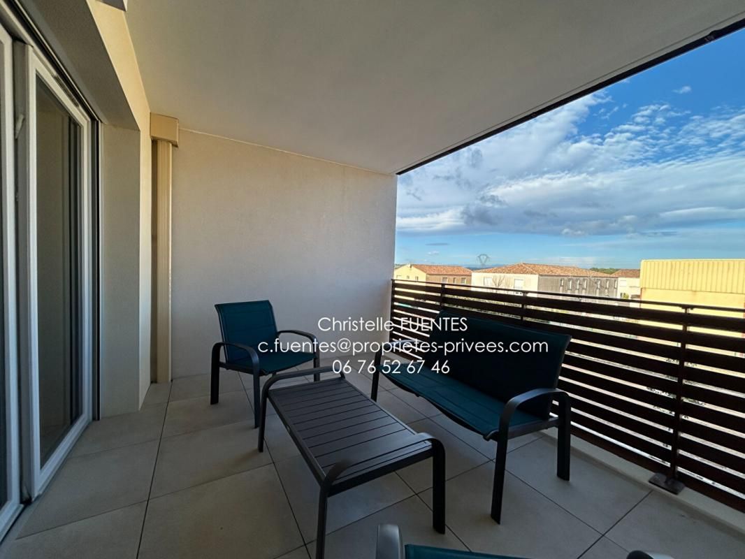 LOUPIAN HERAULT - LOUPIAN (34140) - APPARTEMENT EN RESIDENCE - T2 - 42M2 - TERRASSE - PARKING - CAVES 2