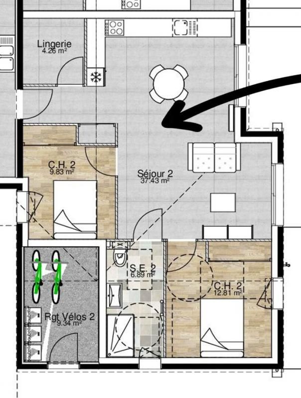 LA VERRIE Maison individuelle La Verrie 71 m2 dans programme neuf de maison partagée 4