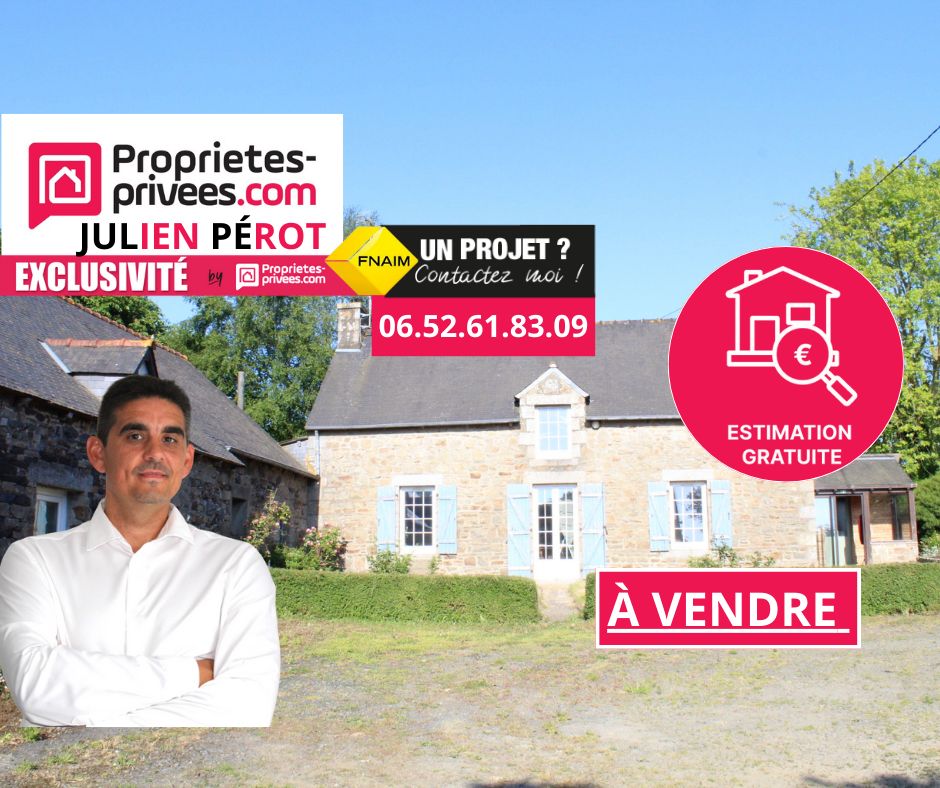 SAINT-BRANDAN Exclusivité ! Côtes d'Armor 22800 Saint-Brandan Corps de ferme/ Longère de plain-pied, 2 chambres, dépendances, grand terrain 1