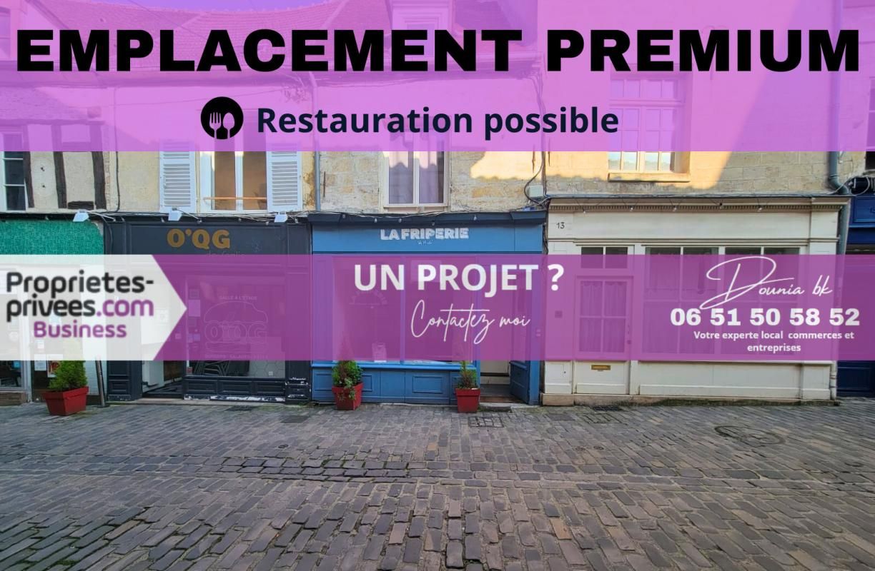 SENLIS RARE À SENLIS - LOCAL COMMERCIAL 40 m² en Hyper Centre, Idéal Restauration 1