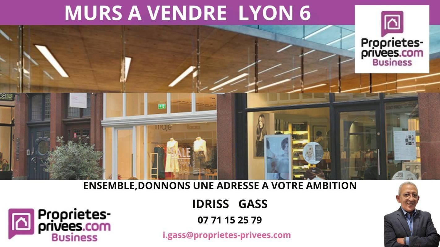 LYON-6E-ARRONDISSEMENT 69006 LYON - MURS COMMERCIAUX LIBRES 150 m² 2