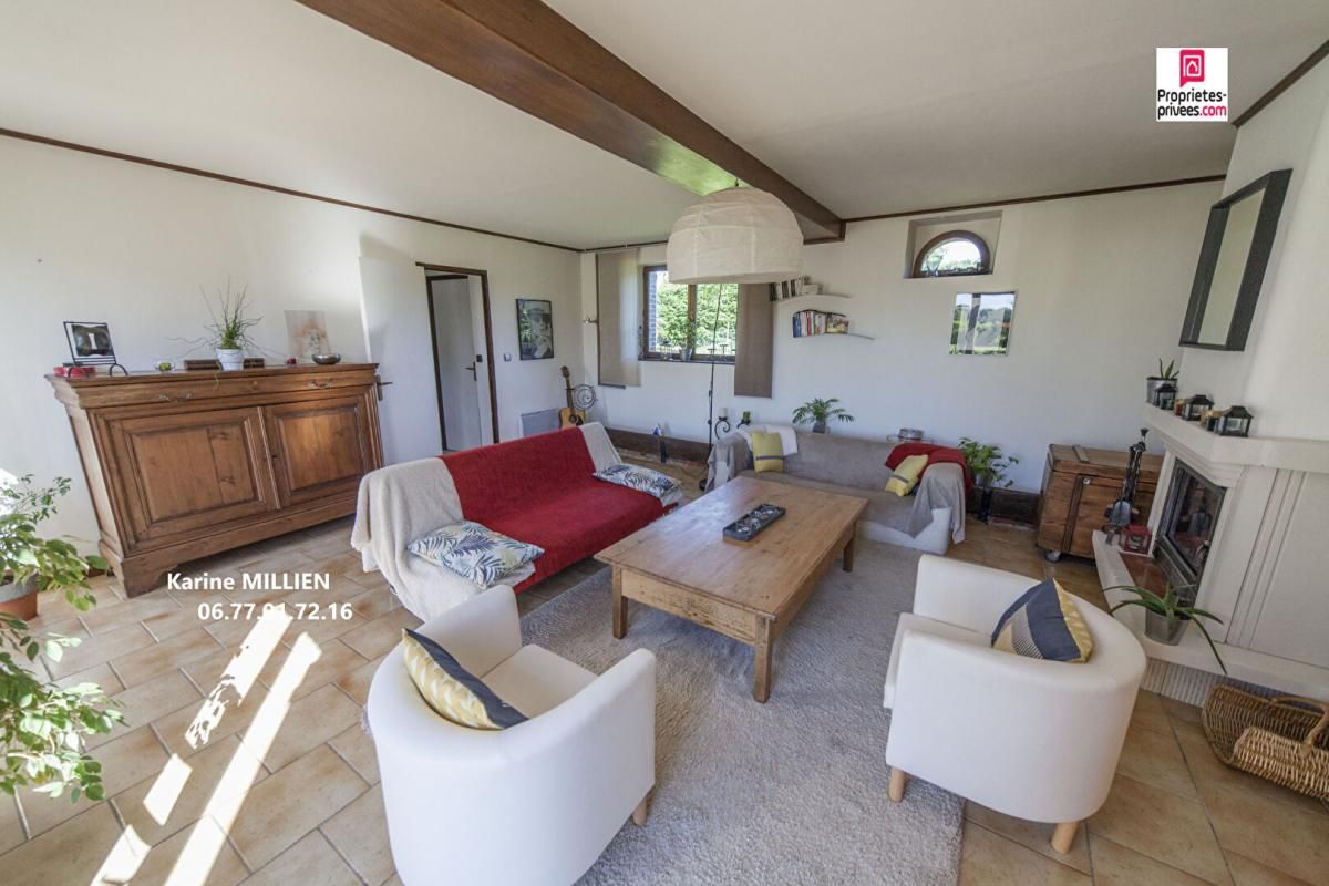 NONANCOURT AXE NONANCOURT / VERNEUIL SUR AVRE Maison individuelle de type longère avec dépendances - 1 étage - 4 chambres - terrain - 243000 HAI 4