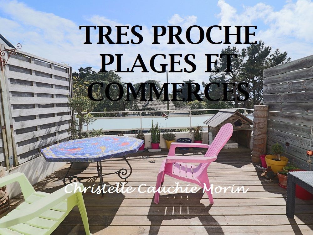 PORNICHET Grand appartement duplex 127 m² carrez 3 ch proche plage et commerces 4