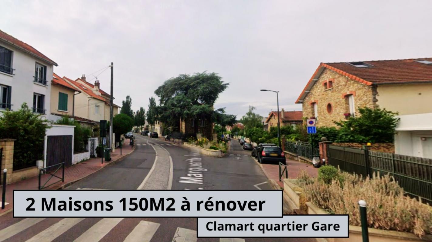 CLAMART Clamart : ensemble 2 maisons de 150M2 à rénover 1