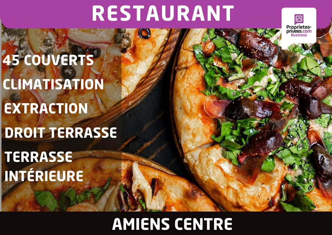 AMIENS Amiens centre-ville - Restaurant 80 m², 45 couverts, Terrasse 15 places 3