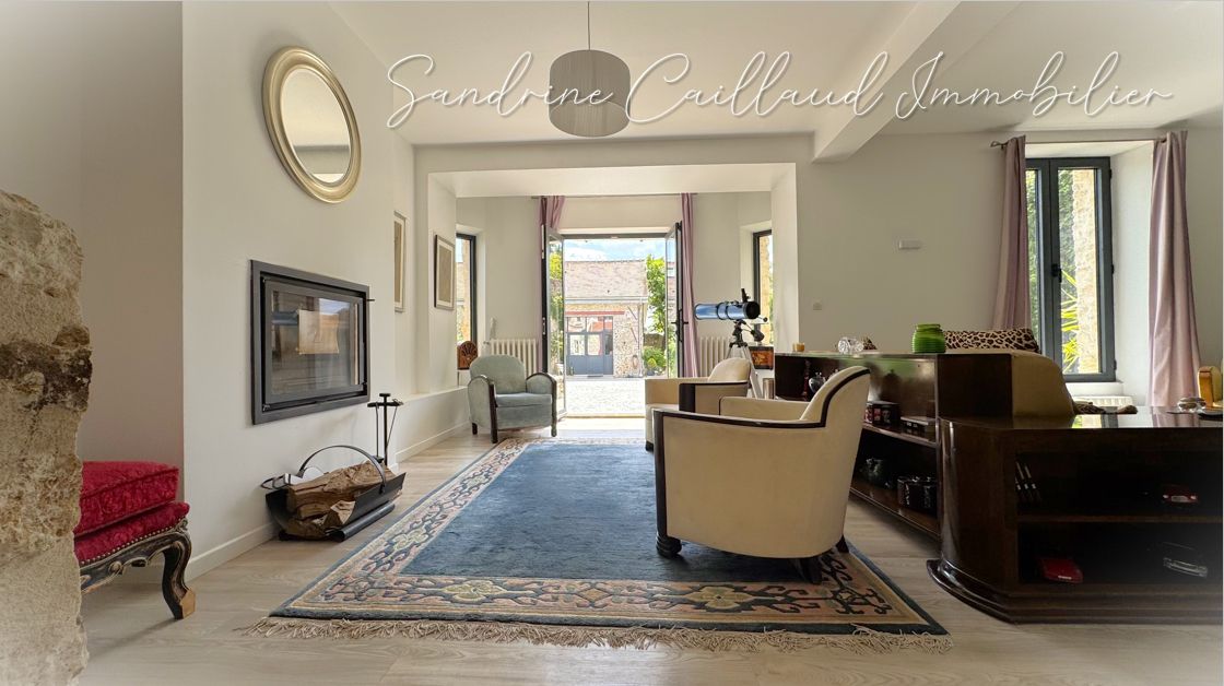 BREVAL À 50 min de Paris - Propriété de charme 229 m² avec dépendance contemporaine et jardin - 5 chambres - 1084 m² de terrain - 488800 Euros HAI 4