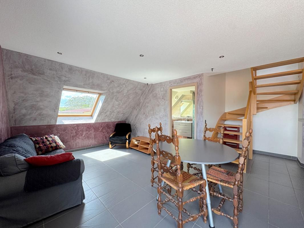 BALBRONN Location meublée - appartement duplex 3 pièces, terrasse, parking 3