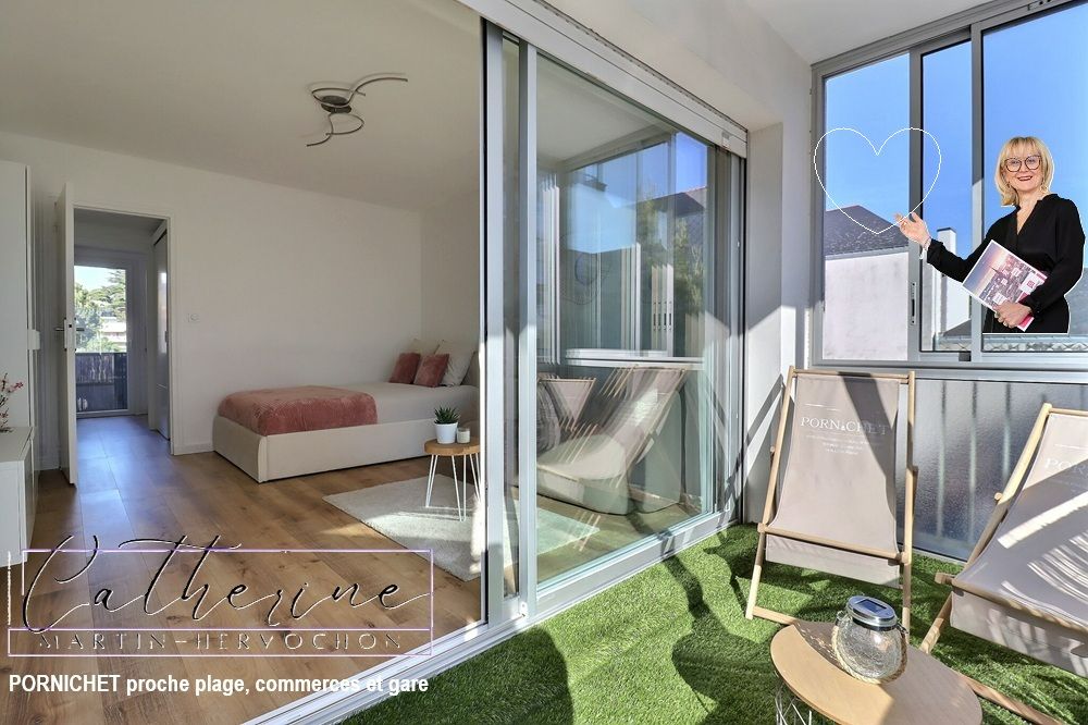 PORNICHET Appartement T1 avec cave et parking extérieur privatif à 2 pas de la plage - Rénovation et décoration soignées 2