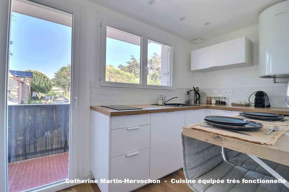PORNICHET Appartement T1 avec cave et parking extérieur privatif à 2 pas de la plage - Rénovation et décoration soignées 3