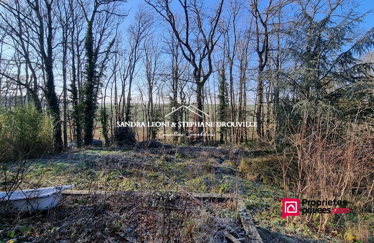 MAINTENON PROCHE MAINTENON - TERRAIN DE 2000 m² VIABILISE, AVEC MAISON INCENDIEE SUR SOUS-SOL 2