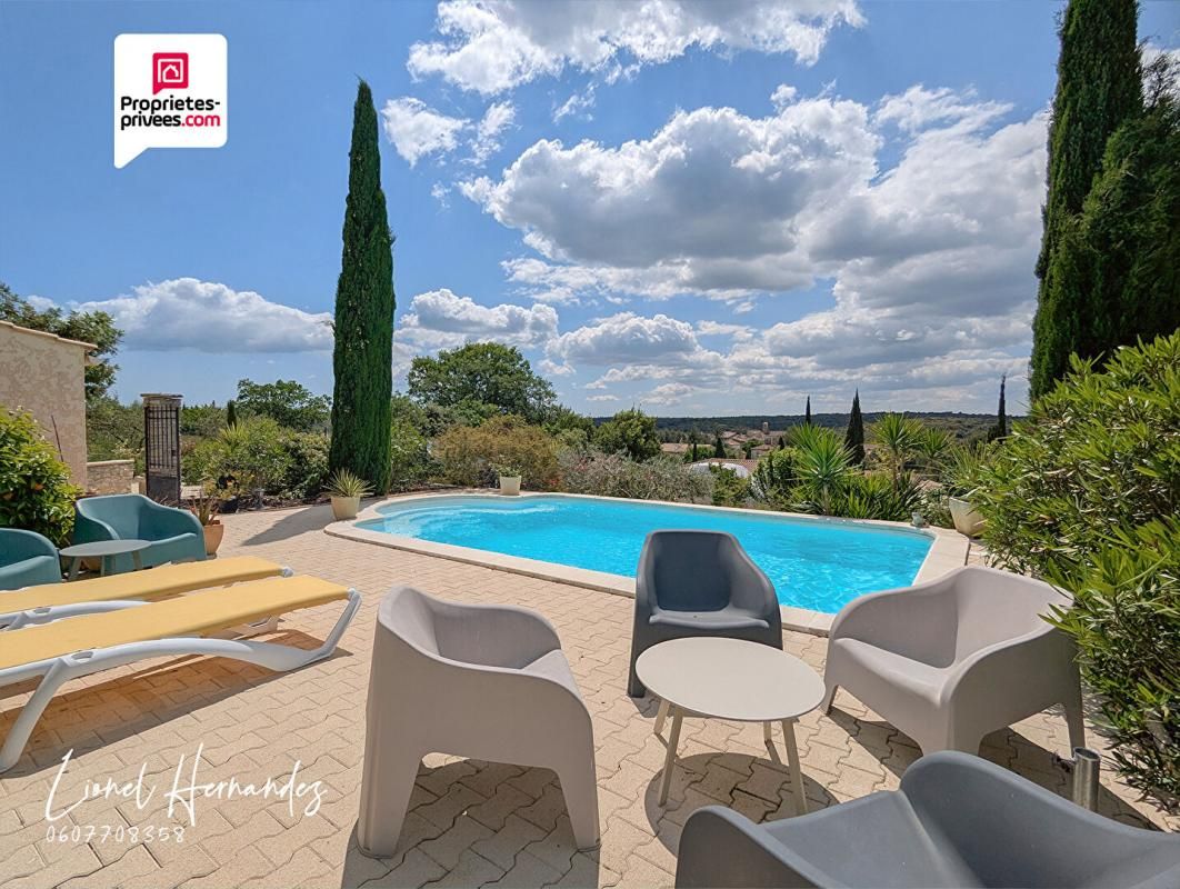 SEYNES Seynes (30580) - Magnifique villa de 126m² avec vue, piscine et environnement privilégié 1