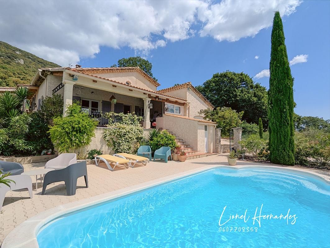 SEYNES Seynes (30580) - Magnifique villa de 126m² avec vue, piscine et environnement privilégié 2