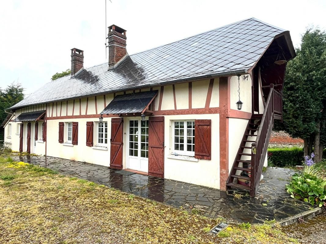 GOURNAY-EN-BRAY FERMETTE ANCIENNE 4 PIECES 80M2 DEPENDANCE 90M2 1