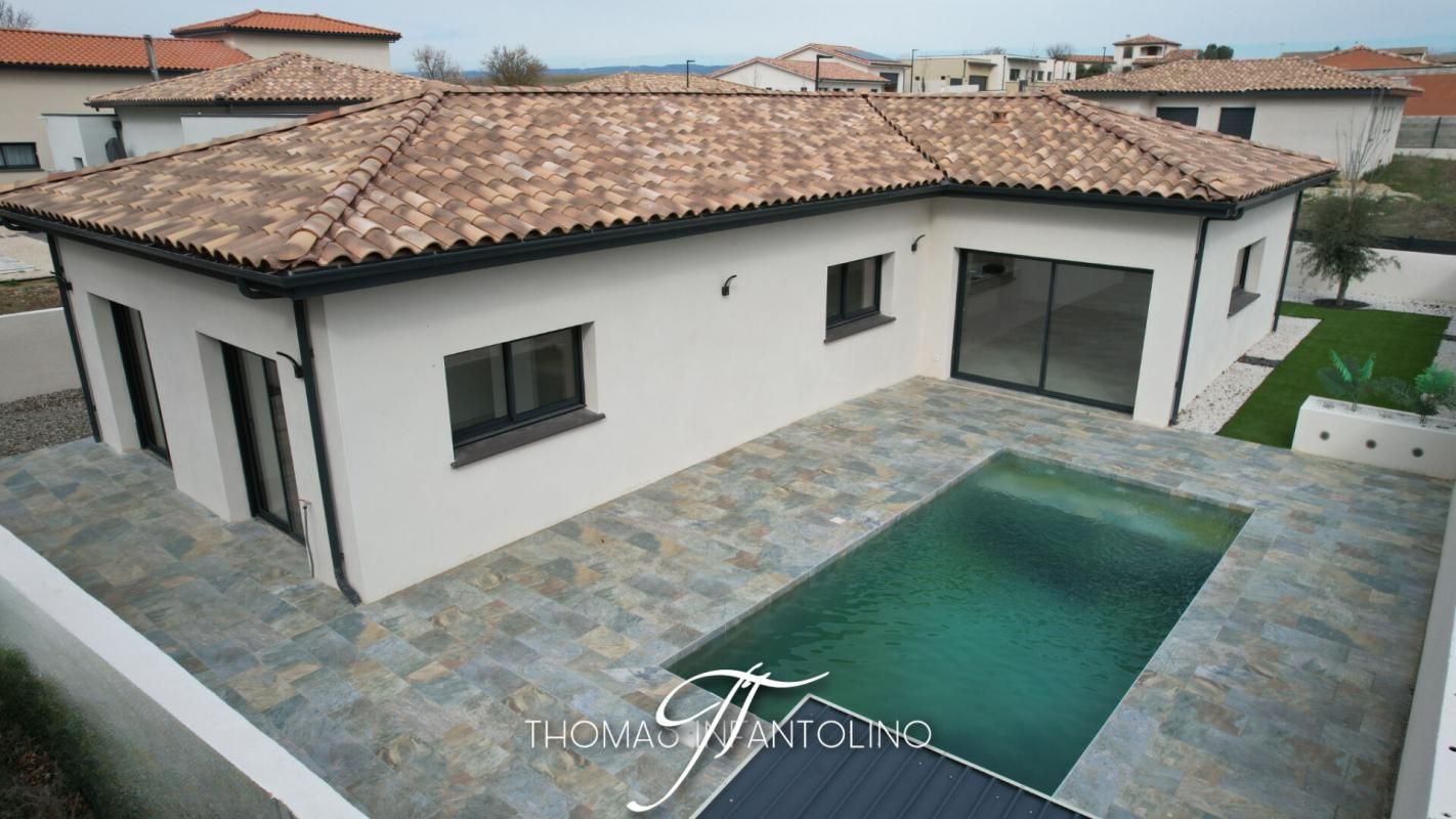 CARCASSONNE VILLA 133 m² - CLIMATISATION GAINABLE - PISCINE - GARAGE 1