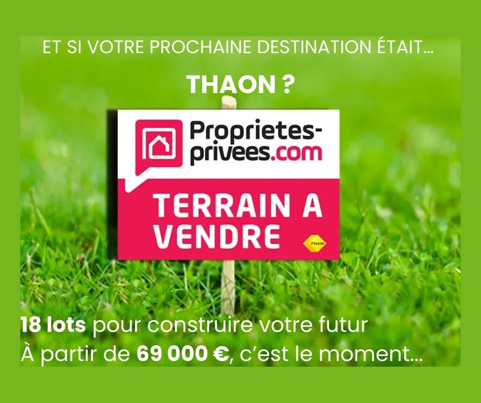 À vendre - Terrain à bâtir à Thaon (14610)