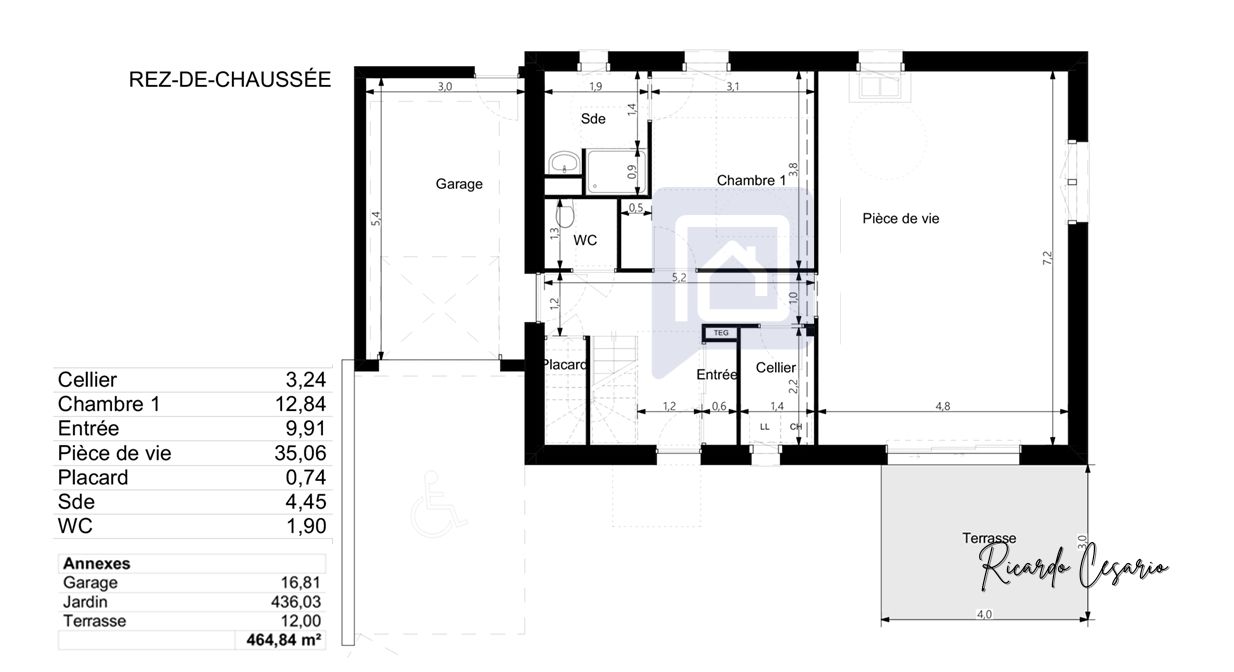 Concarneau Maison indépendante 4 pièces 98.66 m2