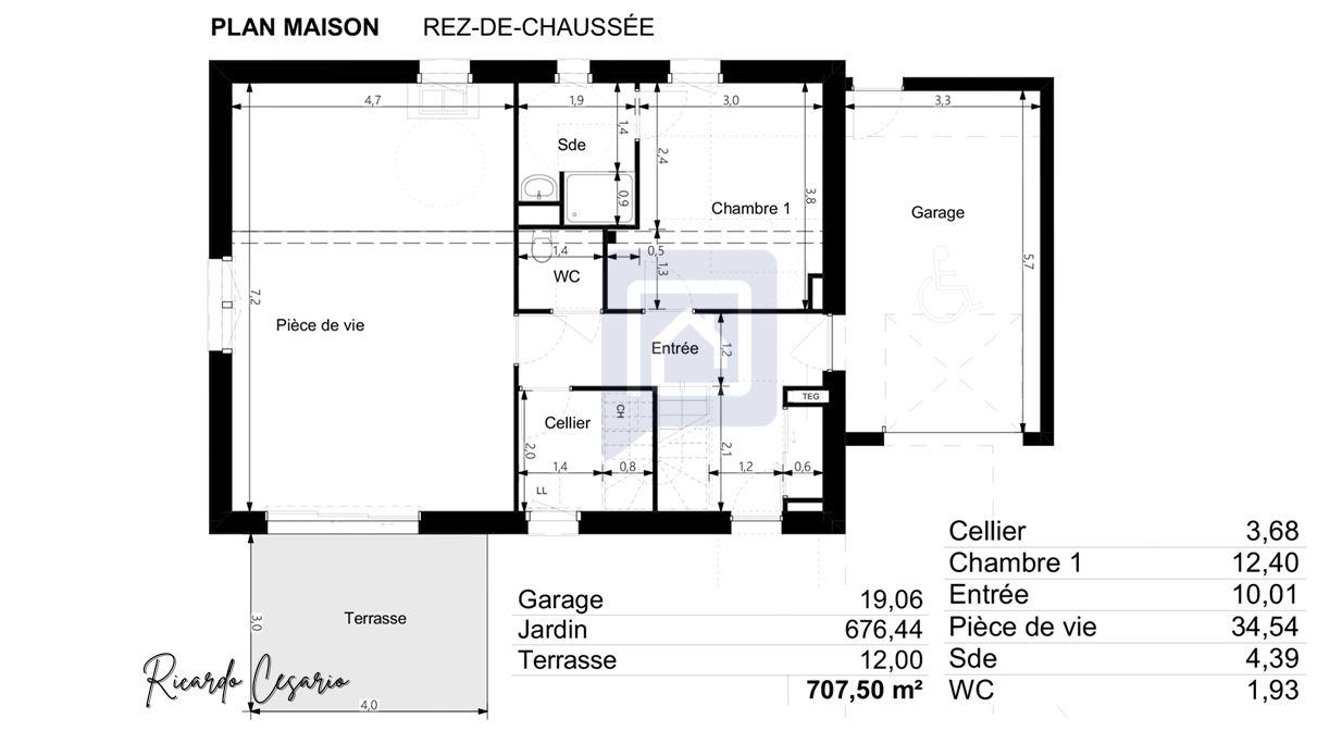 CONCARNEAU Maison indépendante à Concarneau 5 pièces 118.75 m2 2