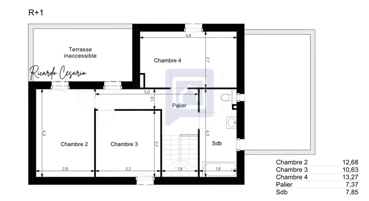CONCARNEAU Maison indépendante à Concarneau 5 pièces 118.75 m2 4