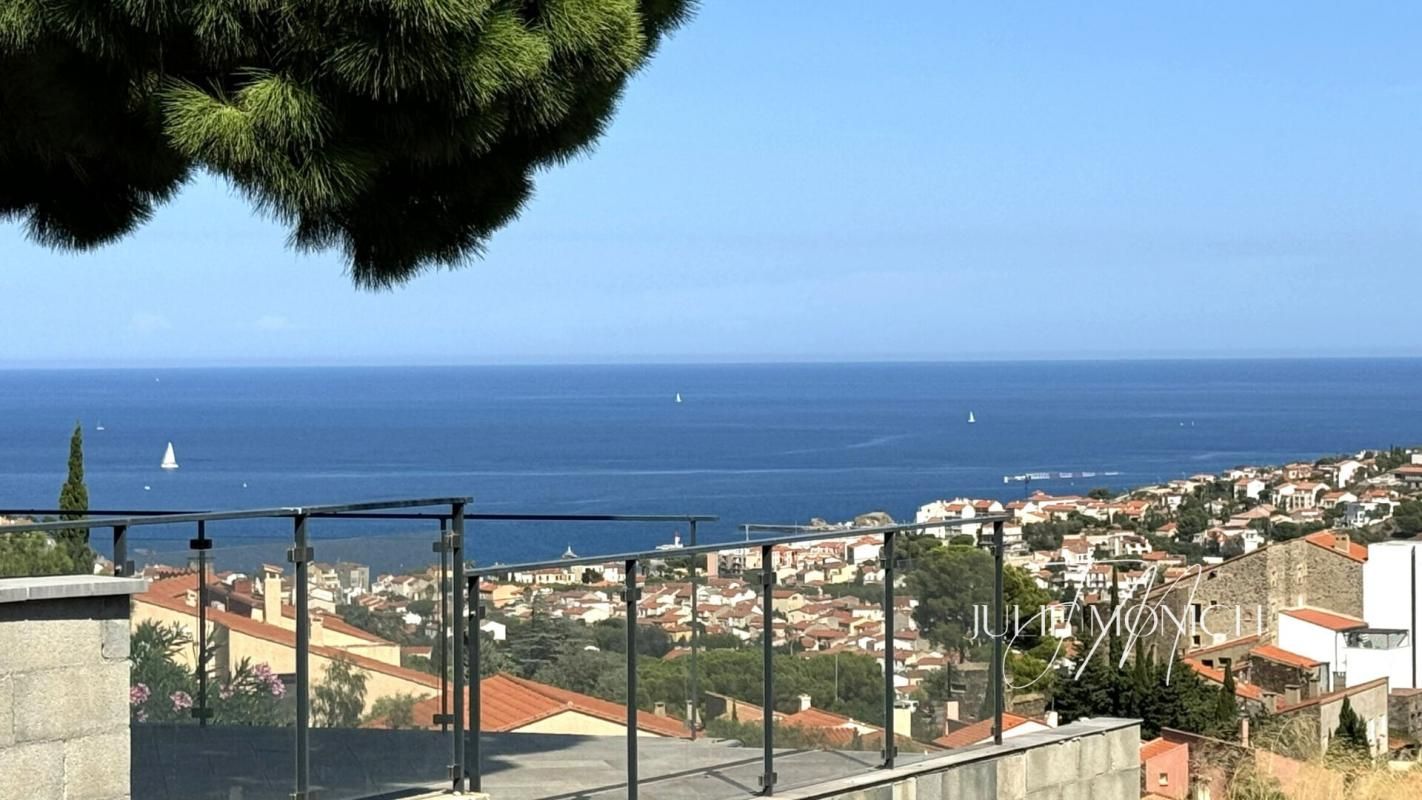 BANYULS-SUR-MER 3 chambres, terrasse, garage, piscine, vue dégagée 4