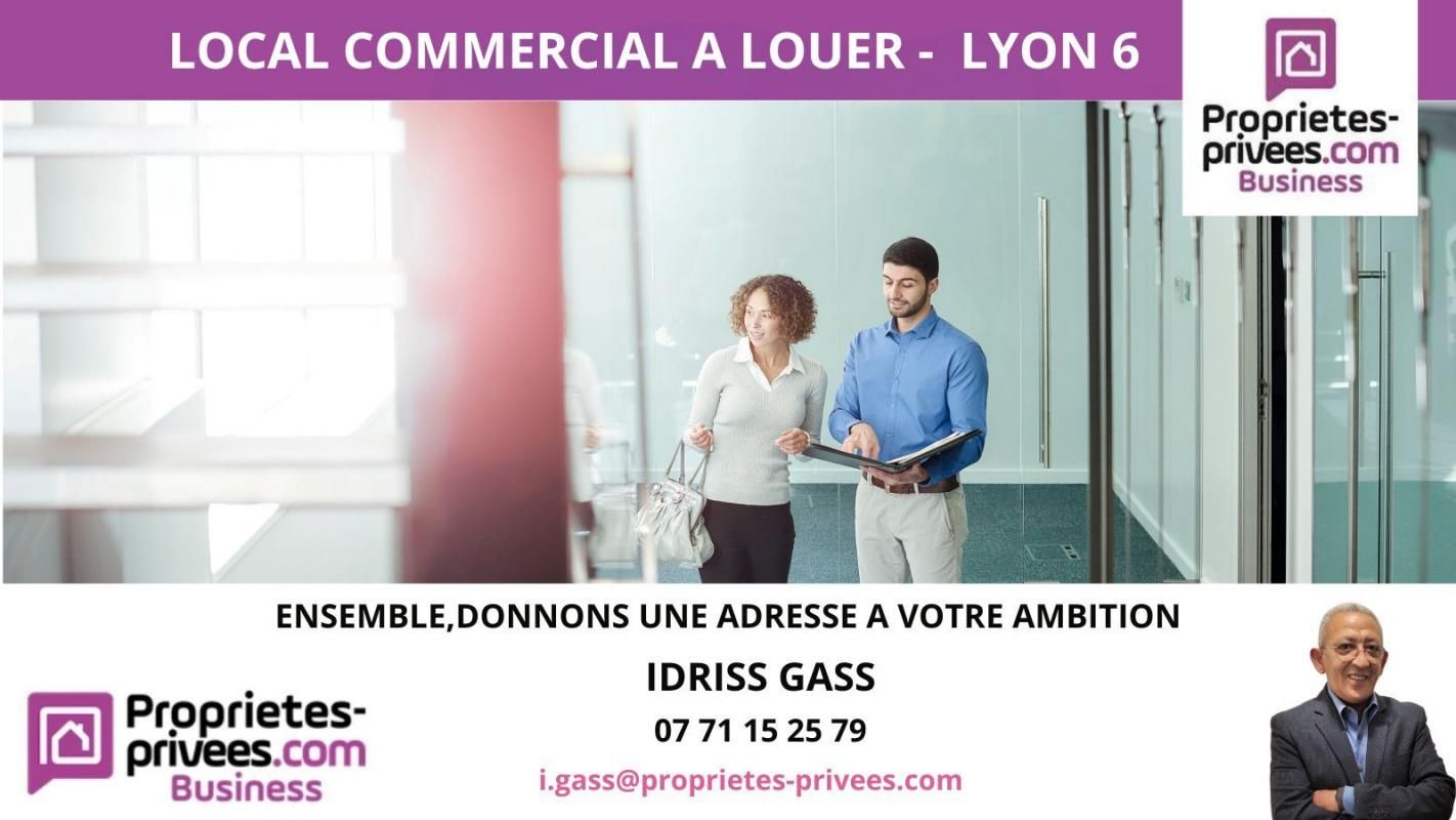 69006 LYON - Local Commercial A Louer 150 m²