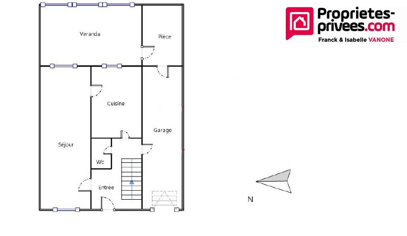LOMME Maison Semi Individuelle - 4 chambres - garage - jardin - cave - 128 m² habitables 2