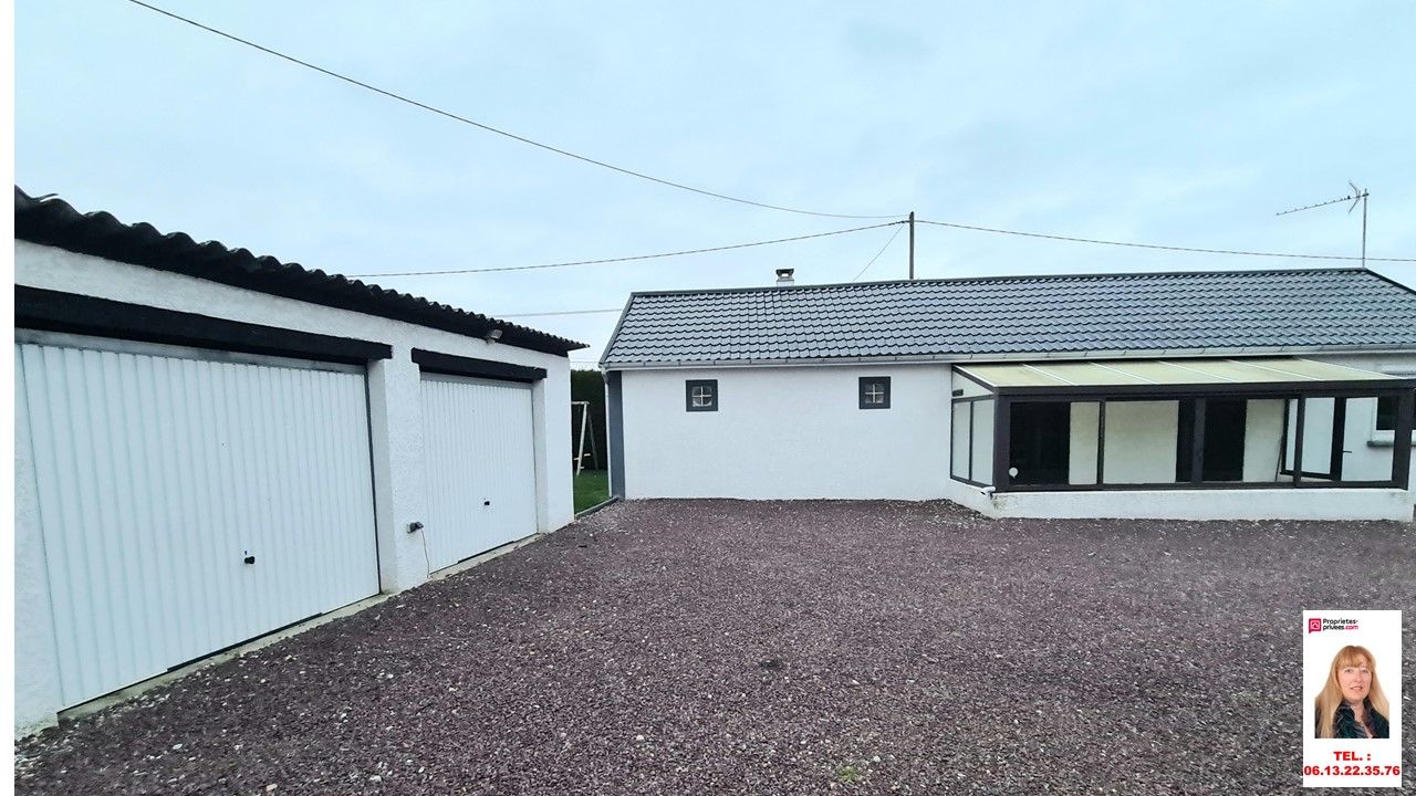 AILLY Ailly - Maison de plain pied de 85.50 m2 - une grande chambre - 2 garages sur un terrain plat de 644 m2- Prix : 163.000 2